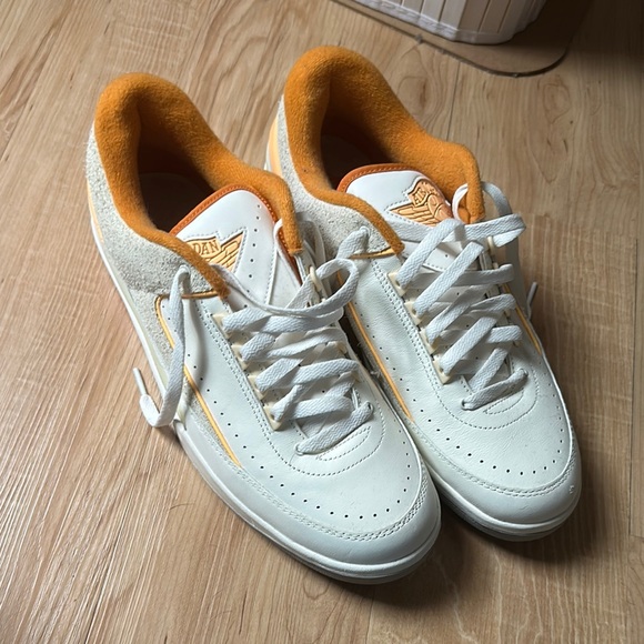 Jordan Other - Jordan Sneakers White and Orange Accents